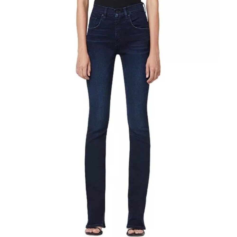 Hudson Jeans Womens Beth High Rise Slim Bootcut Jeans Mercy Size 24   12068